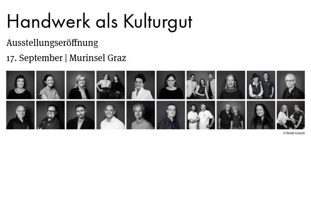 Handwerk als Kulturgut © Bernd Grossek Handwerk als Kulturgut